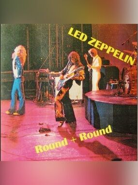 RARE! Led Zeppelin ‘Round + Round’ CD! EUC!